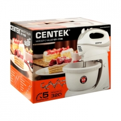 Миксер Cеntek CT-1106 с чашей 3,5 л.  320 Вт.